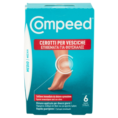 Compeed Cerotti per Vesciche Medio 6 pz
